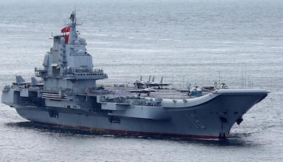 Chinese aircraft carrier sails into Hong Kong on maiden visit