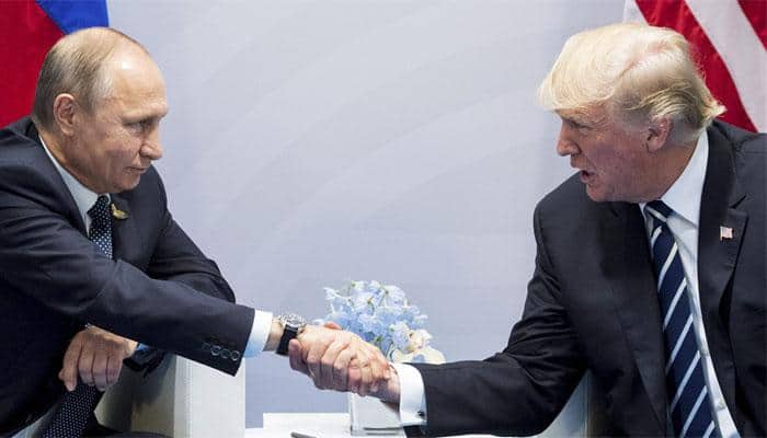 Donald Trump, with Vladimir Putin, predicts &#039;positive things&#039; for US, Russia