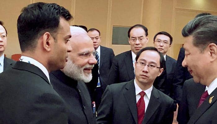 China says there was ''no bilateral meeting'' between Narendra Modi, Xi Jinping