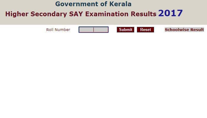 DHSE Kerala Plus Two SAY result 2017: Plus two SAY exam result 2017 declared; check keralaresults.nic.in, dhsekerala.gov.in