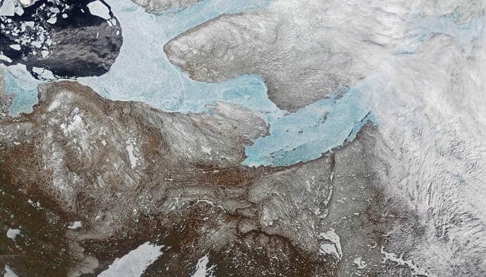 Lakes and rivers have ice, too – Stunning image from NASA’s Terra satellite (See pic)