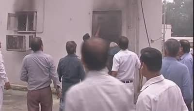 Fire breaks out at Congress headquarters in Delhi