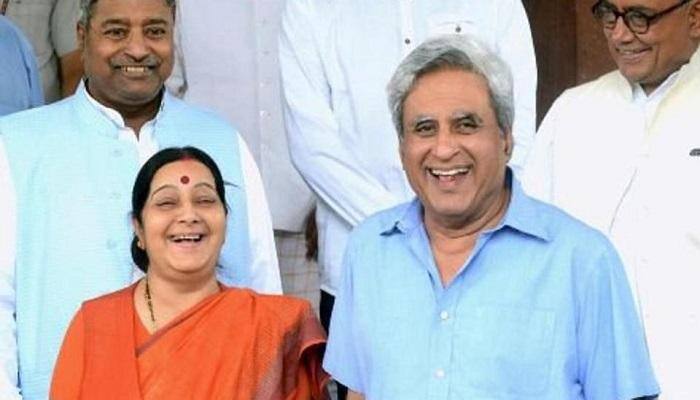 'Sushma madame ki salary kitni hai?' Her husband Swaraj Kaushal gave an epic reply