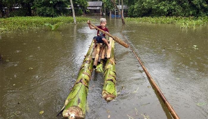 Floods in India&#039;s northeast kill 40, displace 1.5 million; threaten rare one-horned rhinos