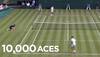WATCH: Seven-time Wimbledon champ Roger Federer asks ball boy Haris Khan for an unlikely favour after hitting 10,000th ace