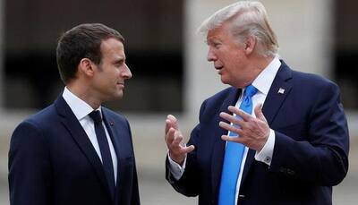 Donald Trump visits France seeking reset in ties