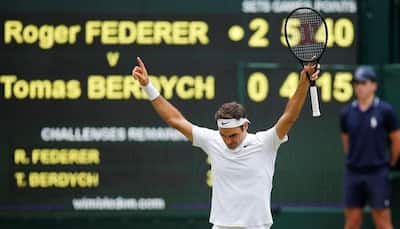 Roger Federer dispatches Tomas Berdych, marches into 11th Wimbledon final