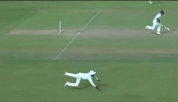 WATCH: Sri Lanka&#039;s Dilruwan Perera becomes victim of &#039;crazy-good&#039; run-out by Zimbabwe