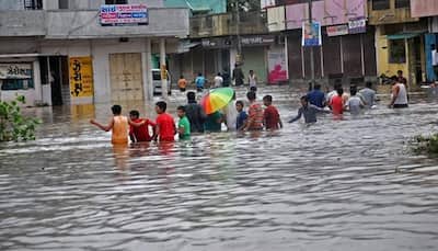 Rain fury continues; 9 dead in Gujarat, flash floods in Odisha