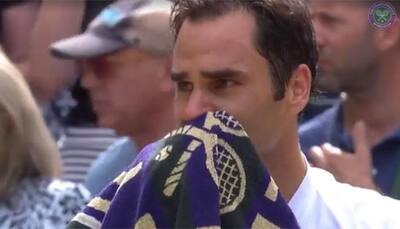 Roger Federer breaks down in tears after historic Wimbledon win - watch video