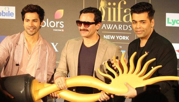 IIFA 2017: Karan Johar, Saif Ali Khan and Varun Dhawan take a dig at Kangana Ranaut, say nepotism rocks!