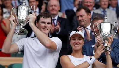 Wimbledon 2017: Martina Hingis and Jamie Murray grab mixed doubles title