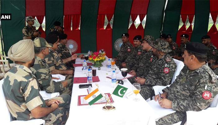 BSF, Pak Rangers hold flag meet, discuss ceasefire violations