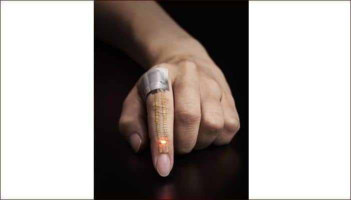 Developed – New wearable, breathable skin sensor that can monitor health