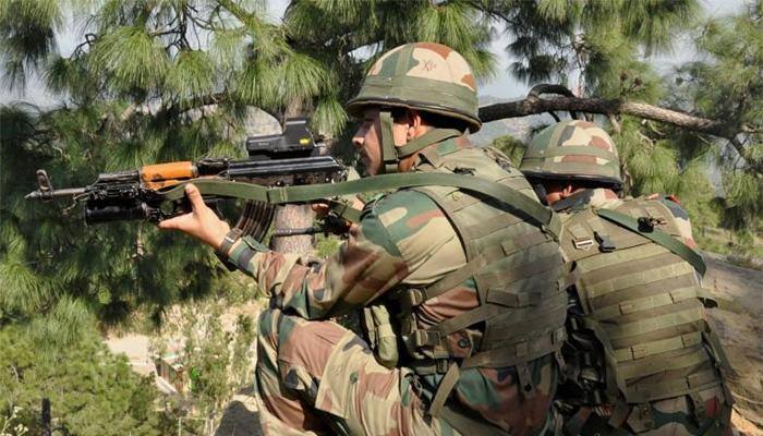 Ceasefire violation by Pakistan in J&amp;K for second time today; Indian Army retaliates