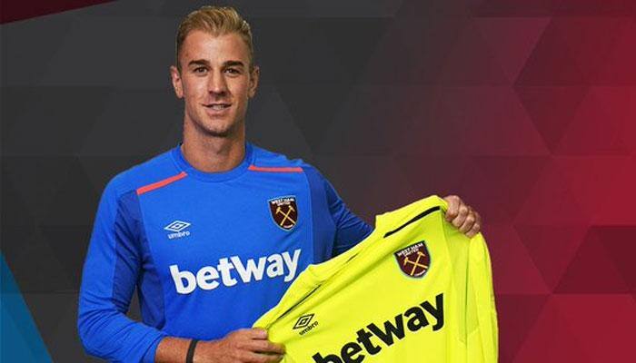 Joe Hart joins West Ham United on season-long loan from Manchester City