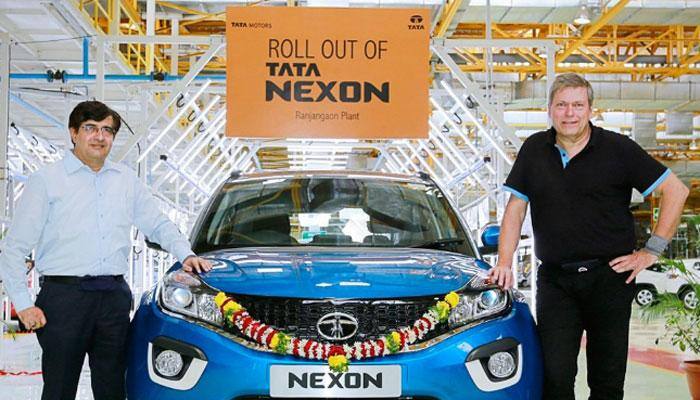 Tata Motors rolls out first batch of upcoming SUV Nexon
