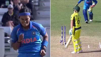 WATCH: India pacer Shikha Pandey opens batting clinic for Aussie batswomen