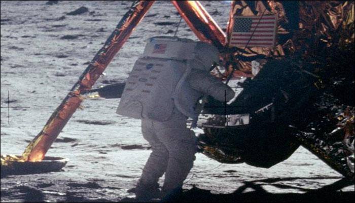 Neil Armstrong's moon dust collection pouch from Apollo 11 mission sells for $1.8 million at auction!