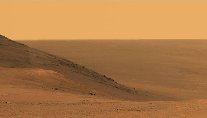 NASA&#039;s Opportunity captures breathtaking view above &#039;Perseverance Valley&#039; on Mars