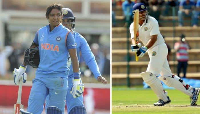 With Virender Sehwag as idol, Harmanpreet Kaur dons Viru&#039;s mask to whack Autralian bowlers for 171