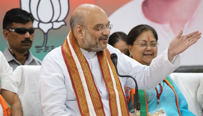 Amit Shah begins preparation for &#039;Mission 180&#039; in Rajasthan