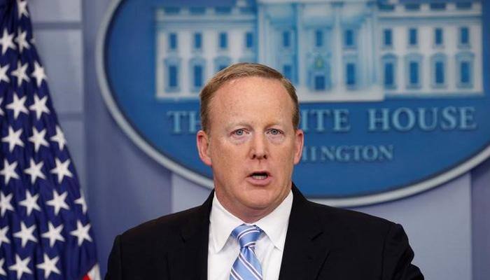 White House spokesman Sean Spicer resigns as Donald Trump seeks to repair public image