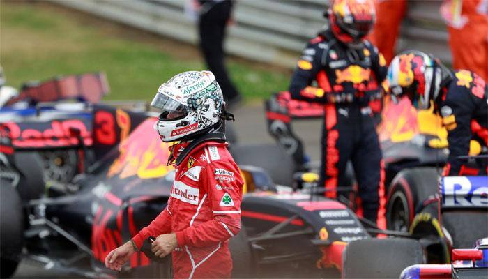 Slow puncture caused Sebastian Vettel&#039;s Silverstone blowout