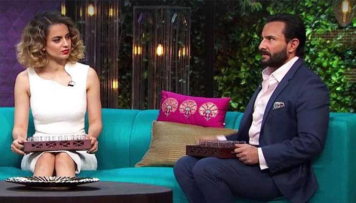 Kangana Ranaut responds to Saif Ali Khan's open letter on 'nepotism debate' with a feisty note!