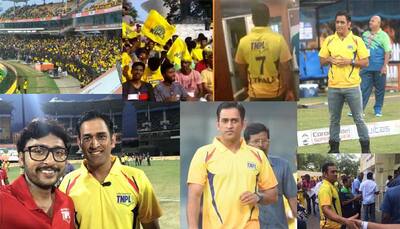 Tamil Nadu Premier League: Fans go berserk in MS Dhoni's re-union with Chennai and 'Yellow Jersey'