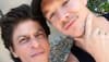 Shah Rukh Khan and DJ Diplo together! Can't get better than this 'Harry'! PIC proof