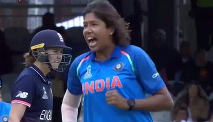 WATCH: Experienced Jhulan Goswami rips apart England top order in ICC Women&#039;s World Cup final