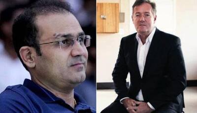 ICC WWC Final: Piers Morgan becomes Virender Sehwag's punching bag, yet again