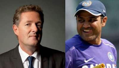 Virender Sehwag, Piers Morgan indulge in Twitter banter over India's loss to England in WWC 2017 Final