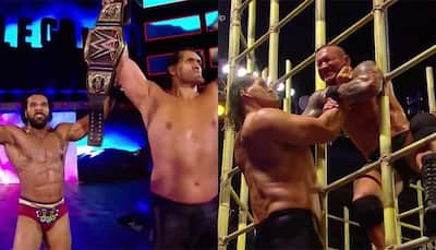 WWE Battleground 2017: Great Khali makes shocking return to help Jinder Mahal retain Championship title - WATCH