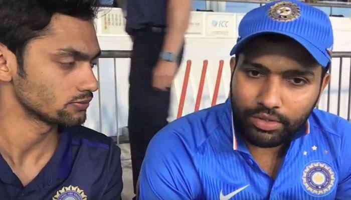 Sri Lanka vs India: Fighting for spots does not bother Rohit Sharma - watch video