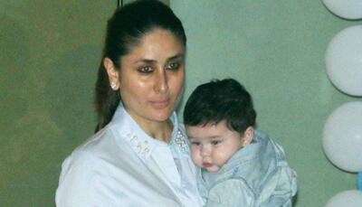 Taimur pushes mommy Kareena Kapoor Khan – Watch Video to know why he does so