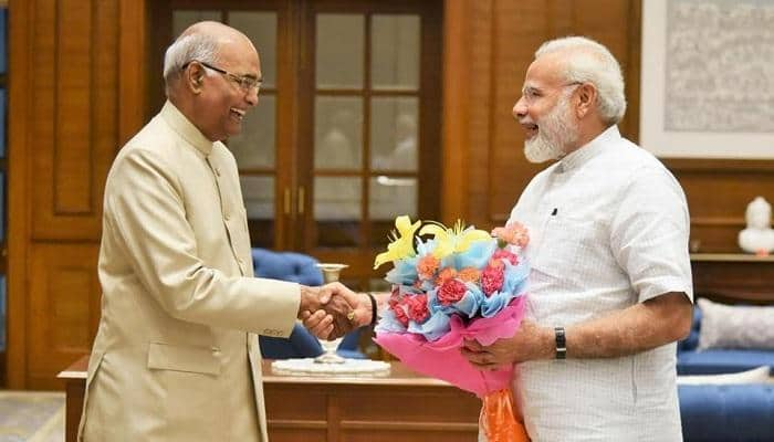 PM Modi congratulates Kovind on being sworn in as 14th President of India