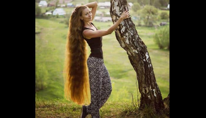 This 27-year-old Russian woman is a real life Rapunzel! Check out her pictures
