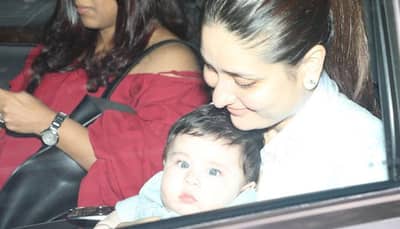 Baby Taimur sleeping in papa Saif Ali Khan’s arms is the cutest thing you will see today!