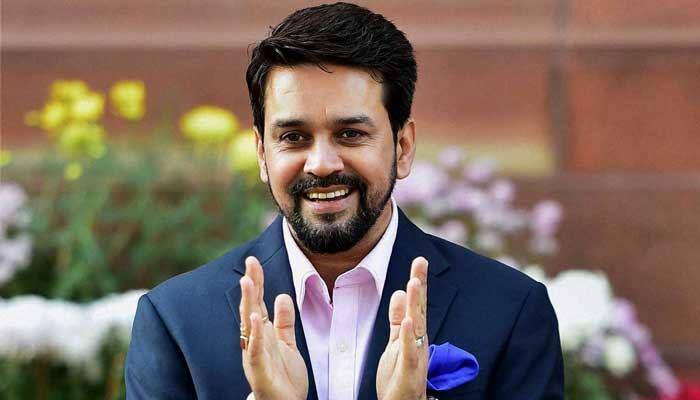 Anurag Thakur warned for filming Lok Sabha proceedings