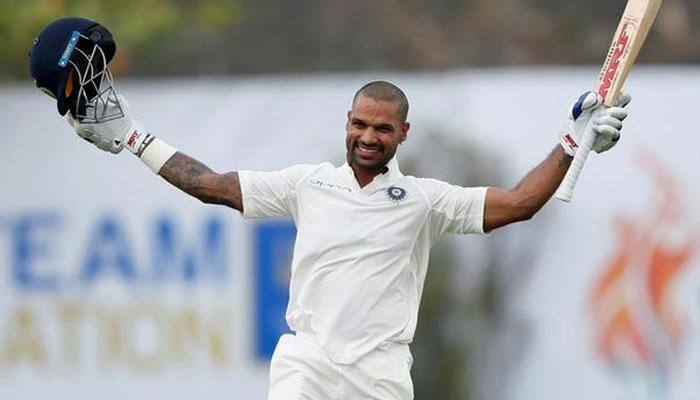 Galle Test: Shikhar Dhawan plays ODI cricket in whites, Twitterati bow down left-hander&#039;s career-best 190