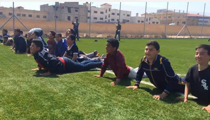 How the Art of Living is helping Syrian war survivors cope with post traumatic stress