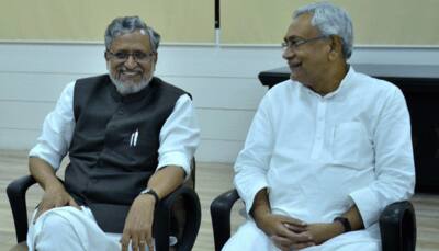 BJP hands over to Bihar Governor letter of support to Nitish Kumar
