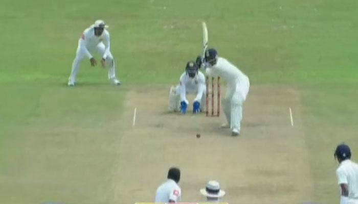 India&#039;s Tour of Sri Lanka: Hardik Pandya&#039;s heroics take India past 600-run mark - watch video