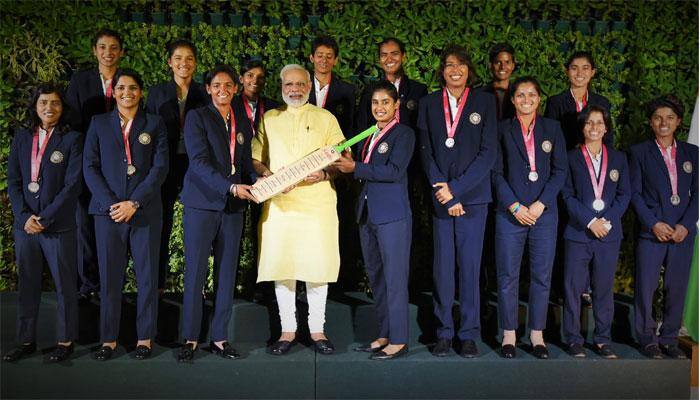 Interaction with Indian women's cricket team leaves PM Narendra Modi 'delighted' – In pics