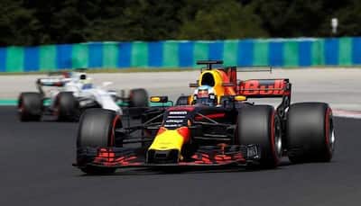 Hungarian Grand Prix: Red Bull's Daniel Ricciardo fastest in crash-interrupted Friday practice