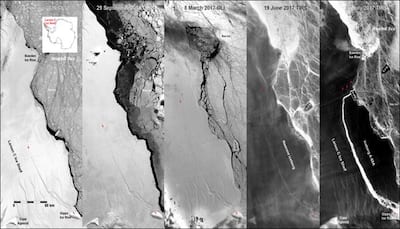 Trillion tonne Antarctic iceberg has lost more pieces post separation – NASA unveils incredible images!