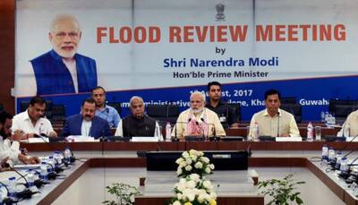 PM Narendra Modi in Assam to review flood situation