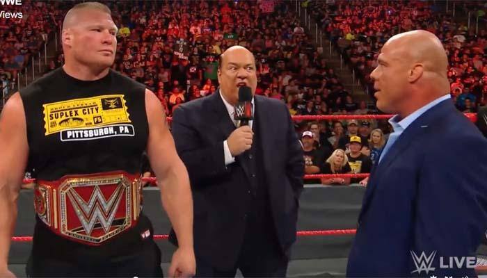 If Brock Lesnar loses the Universal Championship at SummerSlam, he leaves WWE, threatens Paul Heyman